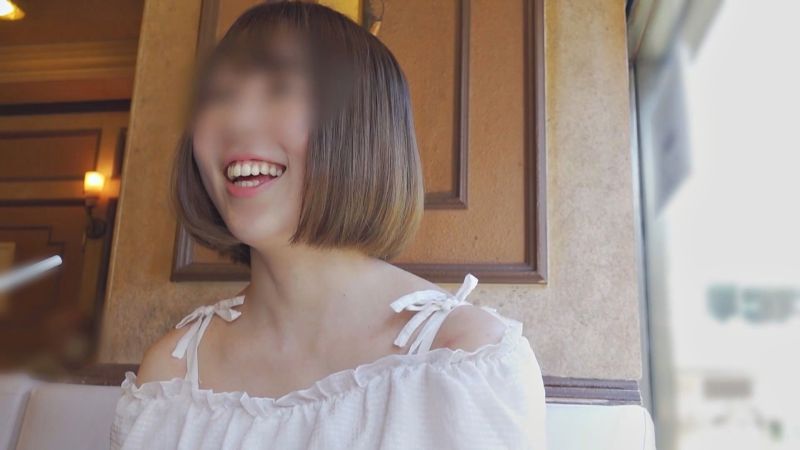 【無修正ｘ個人撮影】清楚系なのにド変態!?元有名大学ミスコン優勝者の女の子とお茶してたら、ムラムラしてきたのでホテルのカフェのトイレで大胆変態プレイ＆中出し！